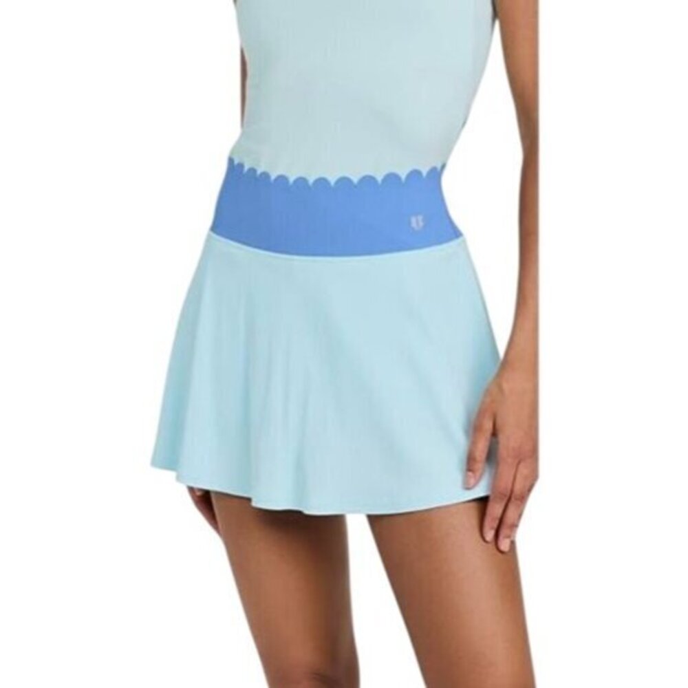 Eleven By Venus Williams Pretty Power Skirt Ice Blue Ribbed Womens Activewear XL